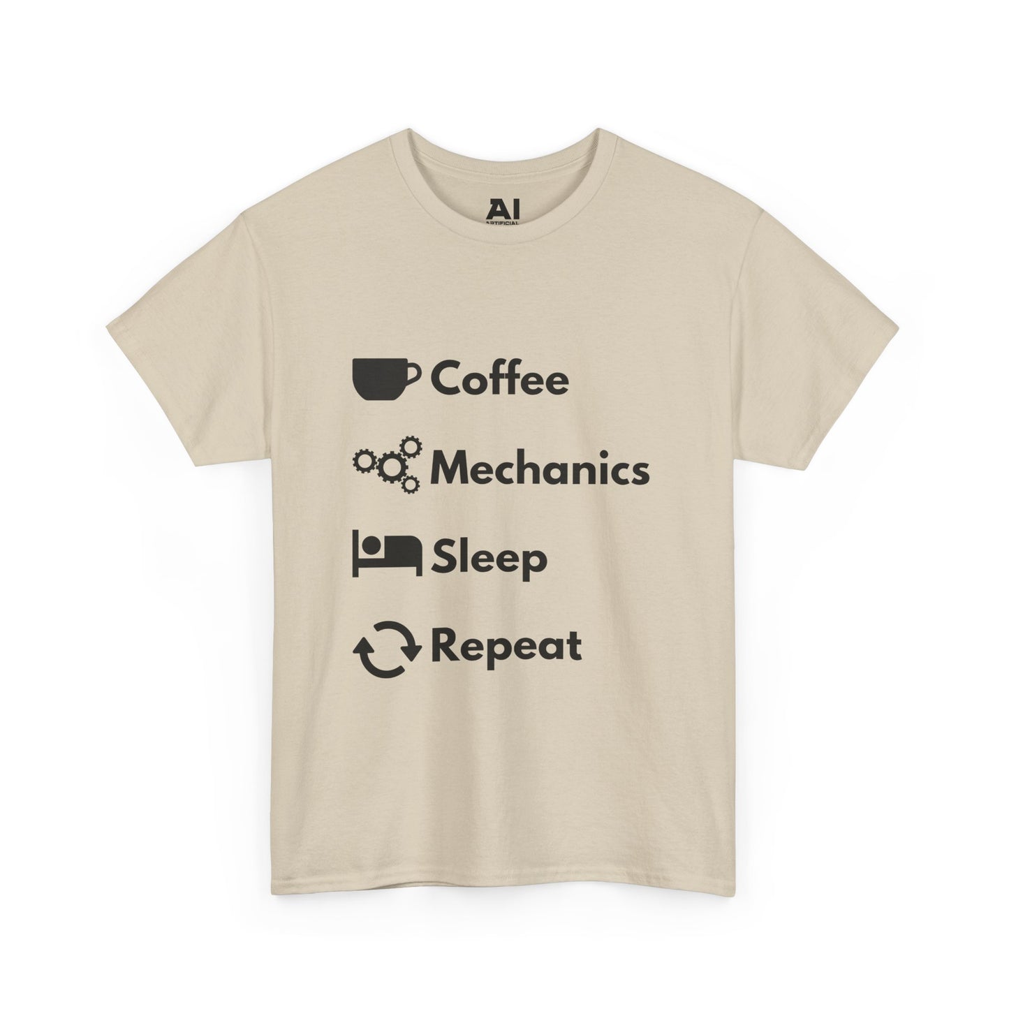 Coffee, Mechanics, Sleep, Repeat
