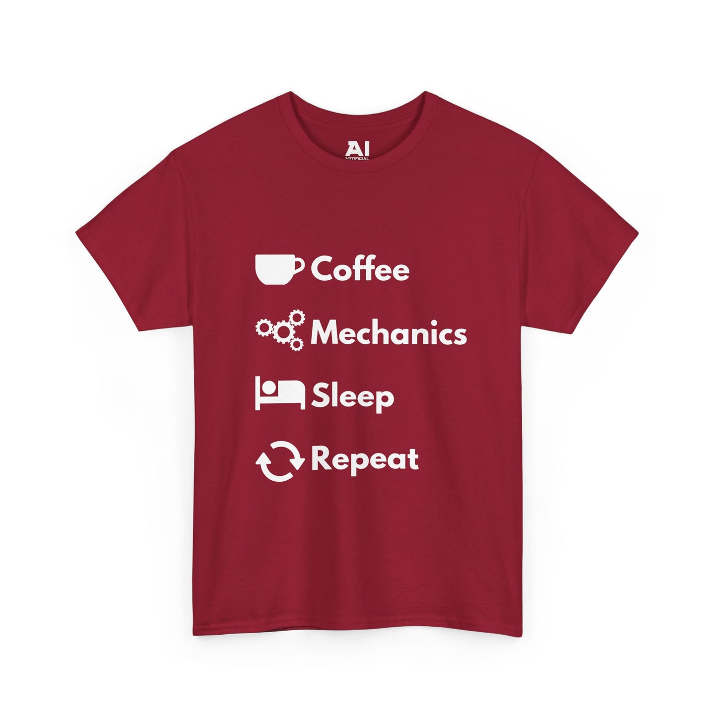 Coffee, Mechanics, Sleep, Repeat