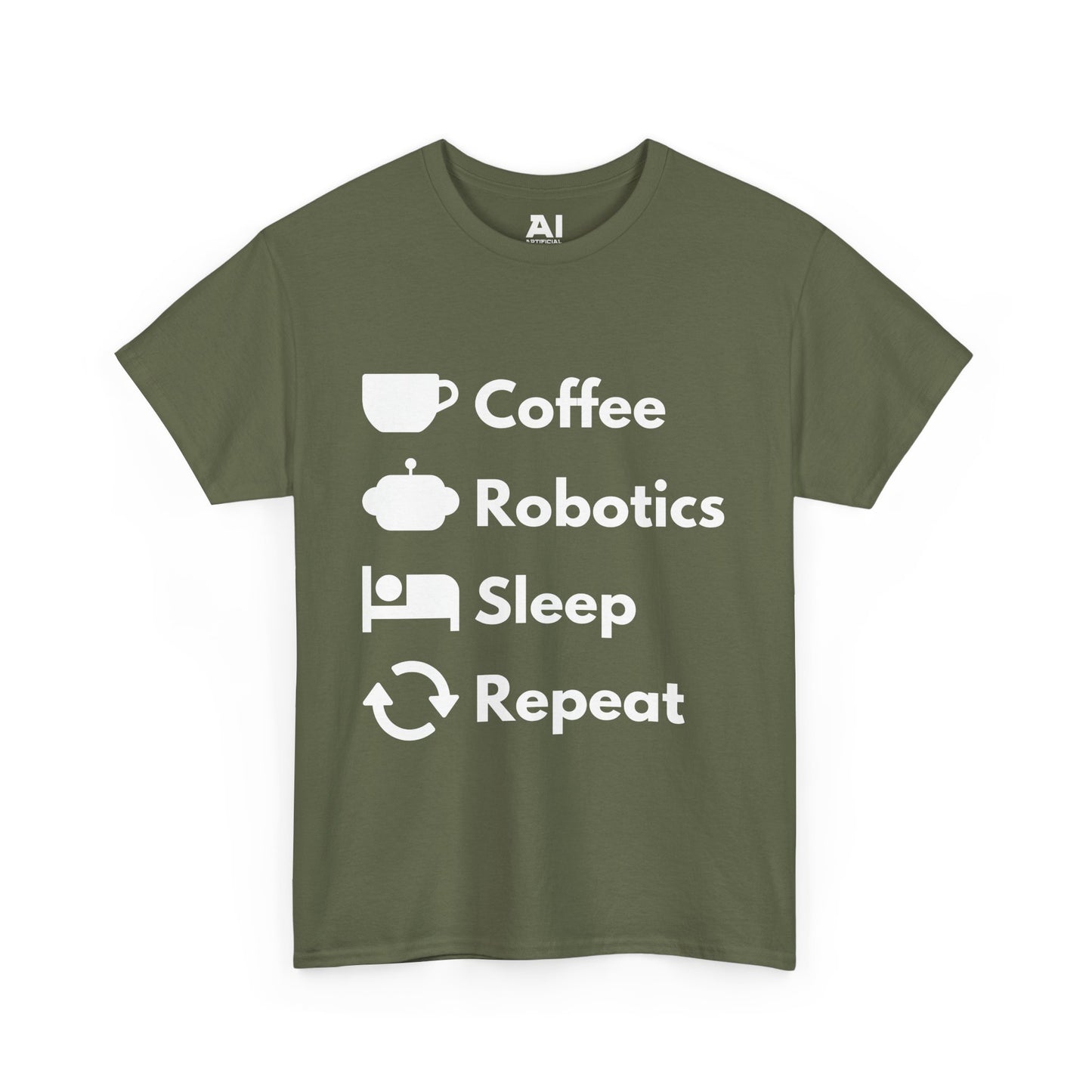 Coffee, Robotics, Sleep, Repeat