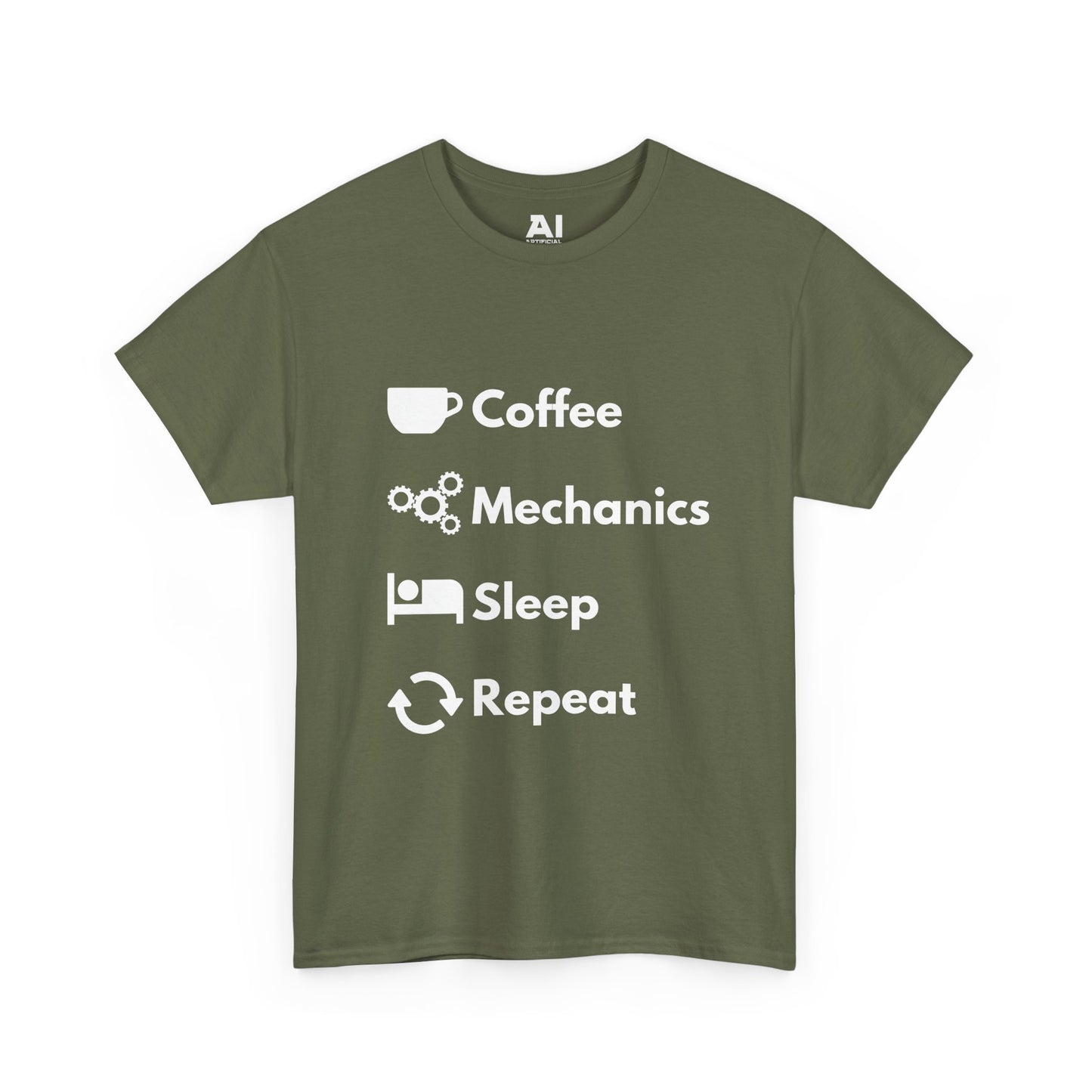 Coffee, Mechanics, Sleep, Repeat