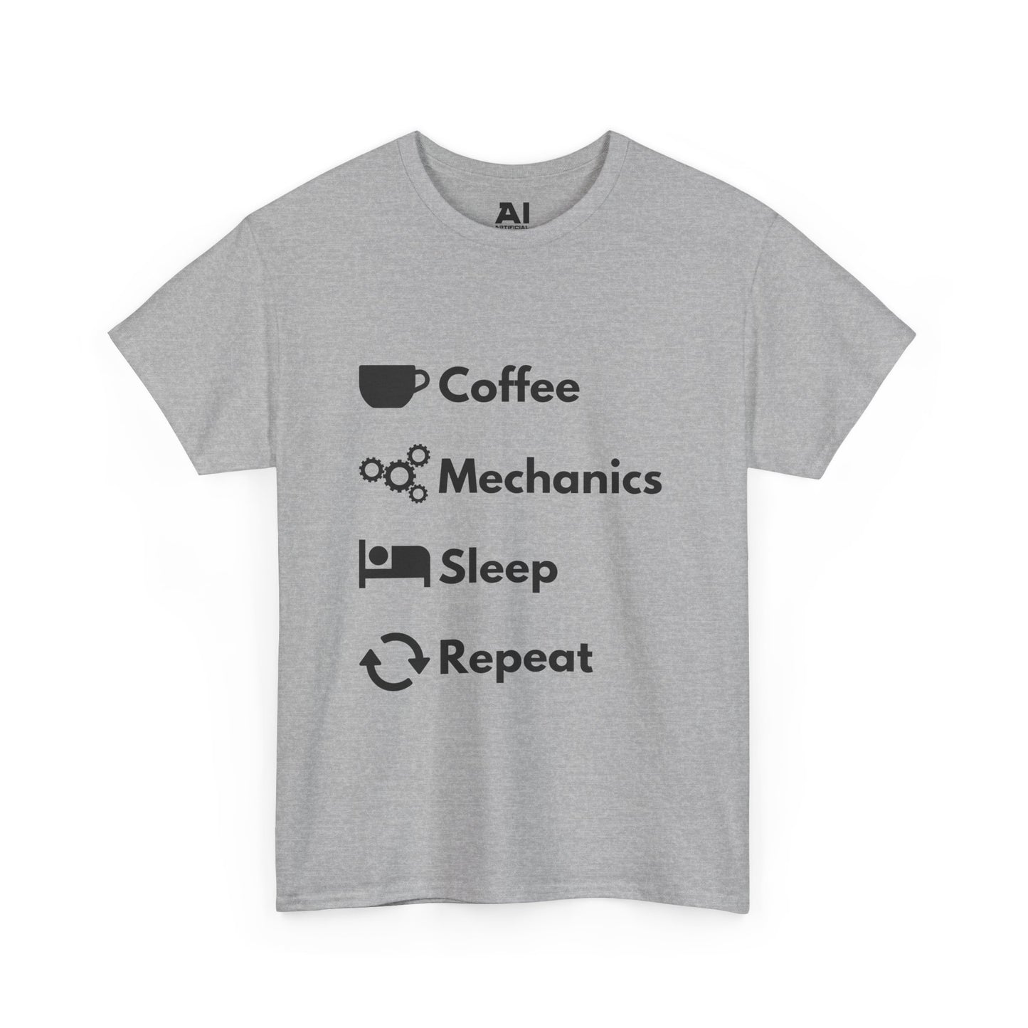 Coffee, Mechanics, Sleep, Repeat