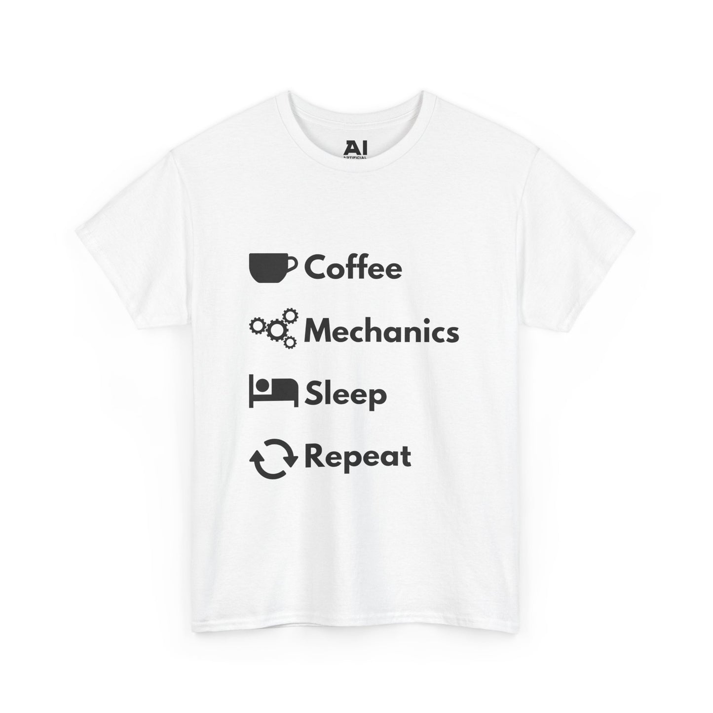 Coffee, Mechanics, Sleep, Repeat