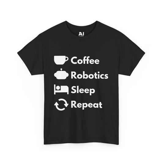 Coffee, Robotics, Sleep, Repeat