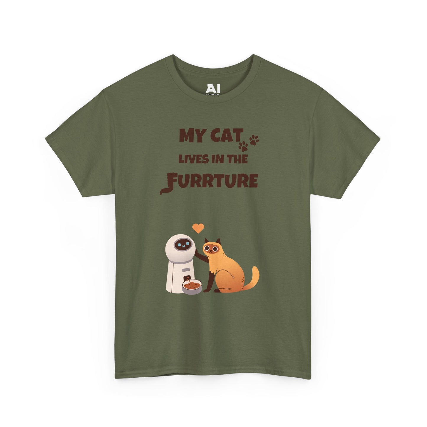 My Cat Lives In The Furrture