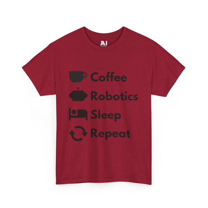 Coffee, Robotics, Sleep, Repeat