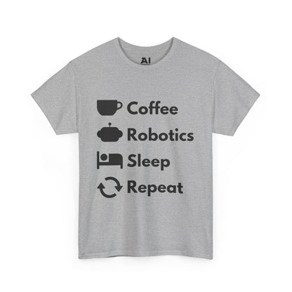 Coffee, Robotics, Sleep, Repeat