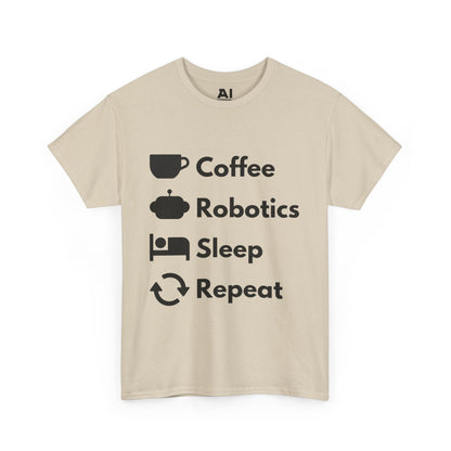 Coffee, Robotics, Sleep, Repeat